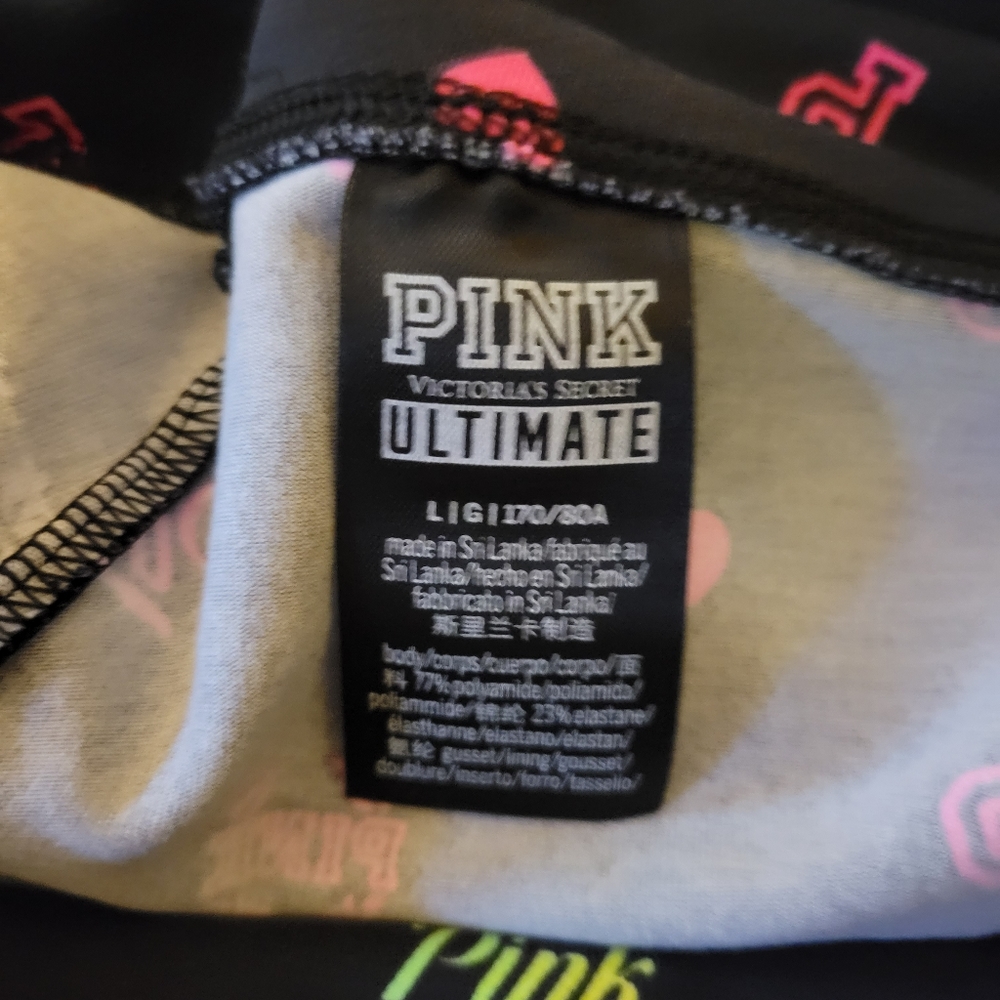 VS PINK RAINBOW LOGO LEGGINGS - Picture 8 of 9